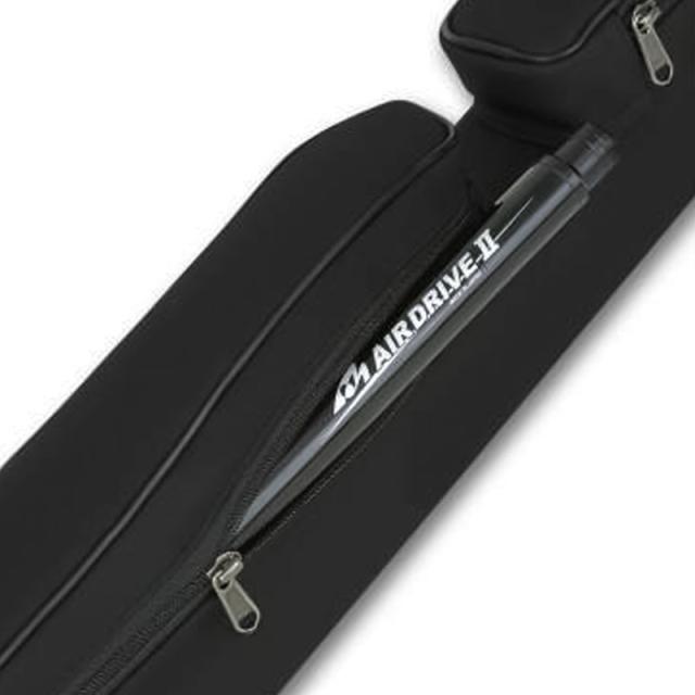 ビリヤード キューケース メッヅ 2バット3シャフト ZC-23 2B3S ブラック