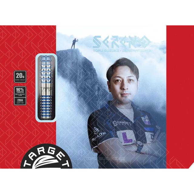 ダーツ バレル ターゲット セレーノ G2 20g タングステン90% 鈴木徹