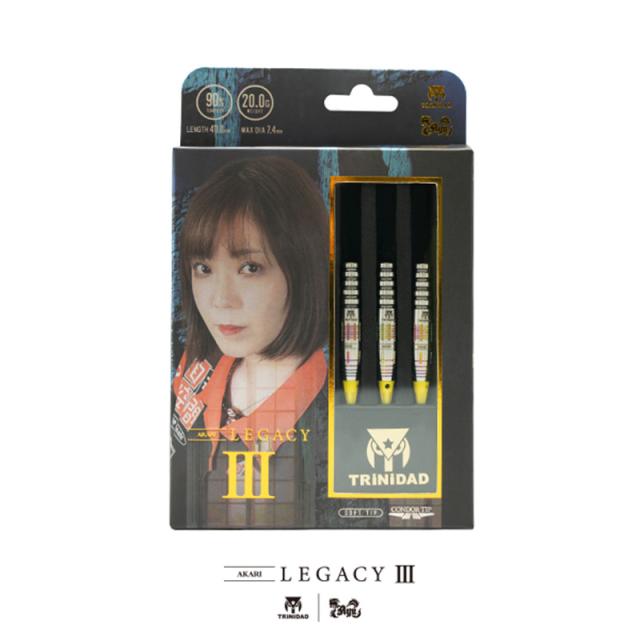 ダーツ バレル トリニダード×リュウ アカリ レガシー3 20g