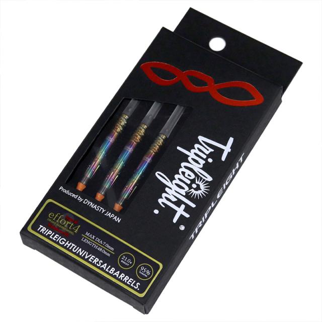 ダーツ バレル トリプレイト エフォール4 タイプB レインボー 21.0g