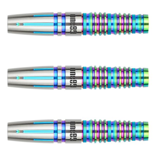 ダーツ バレル One80 ツジ ver.3 21g レインボー タングステン90
