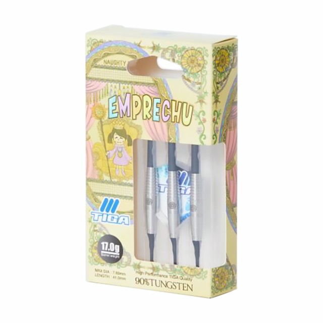 美品 ティガ TIGA EMPRECHU 坂口優希恵モデル エンプレチュ - ダーツ