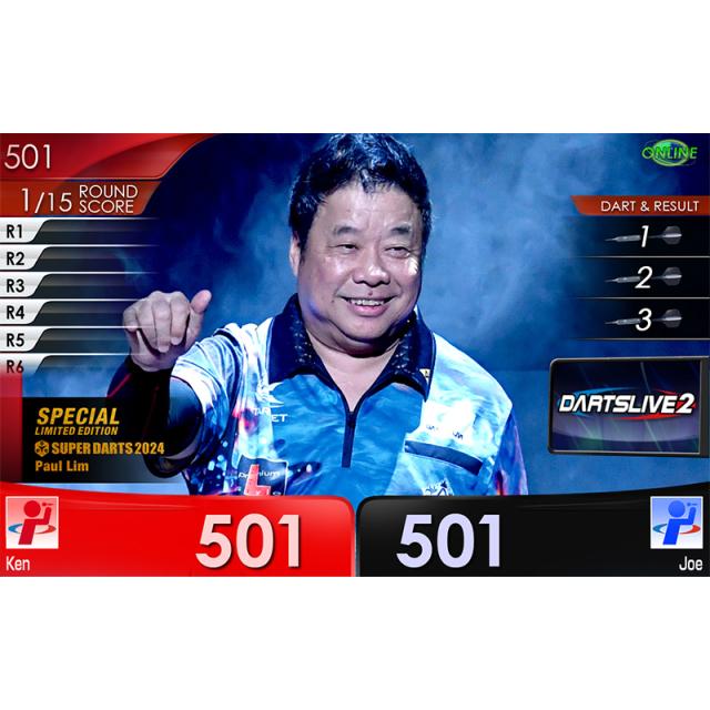 DARTSLIVE PLAYER GOODS第五弾 ポール・リム選手 林桃加 ダーツ祭り