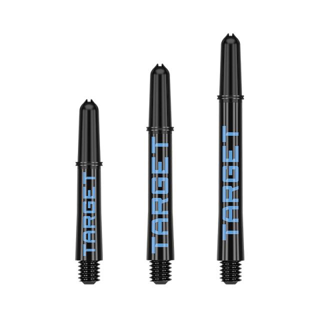 ダーツ 3本セット ブラックブルー ダーツ シャフト ターゲット プロ