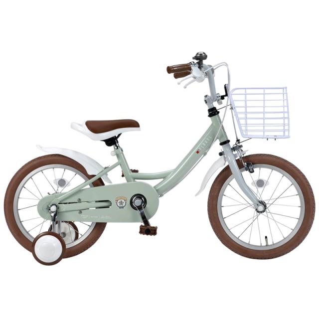 16インチ自転車 補助輪付き