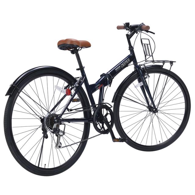 折りたたみシティクロスバイク 27インチ DE601 6段ギアの通販はau PAY