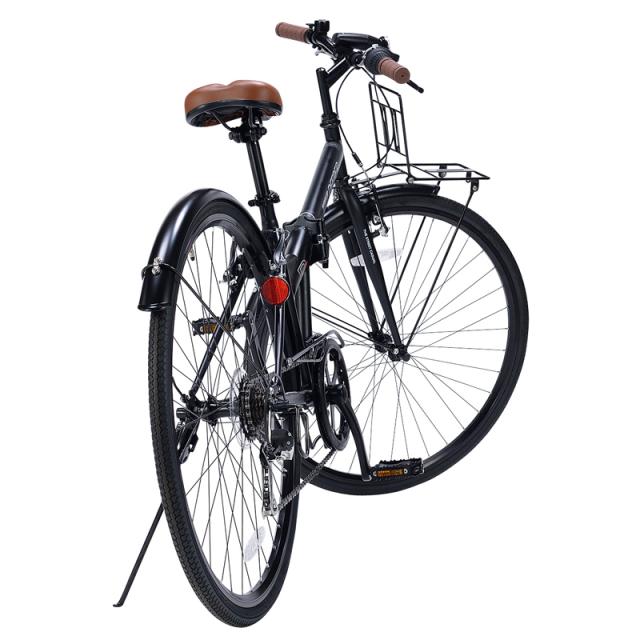 折りたたみシティクロスバイク 27インチ DE601 6段ギアの通販はau PAY