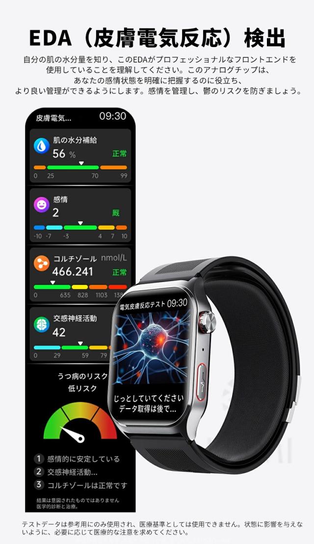 【大特価】スマートウォッチ 通話機能 大画面2.1インチ 心拍・血中酸素・睡眠・体温・健康管理 歩数計 音楽制御 着信通知 IP67防水 iPhone/Android対応 f520_15