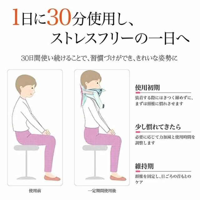 【大特価】正規品 Tech Love ネックストレッチャー ネック 首 ストレッチャー ストレッチ サポーター コルセット 一般医療機器 送料無料_4