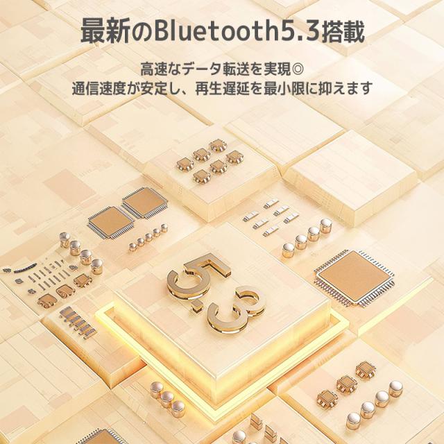ワイヤレスヘッドホン ノイズキャンセリング Bluetooth5.3 ヘッドセット HiFi高音質 クリア通話 マイク内蔵 ゲーミングイヤホン_10