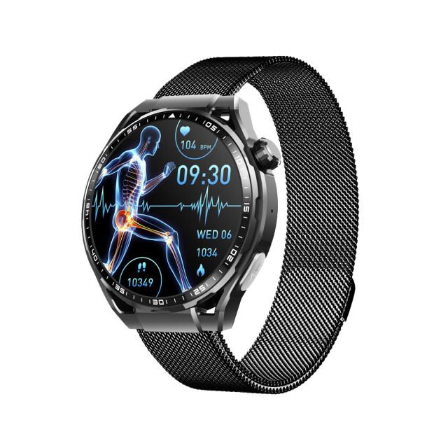 【大特価】【10%超還元セレクト】【爆買】スマートウォッチ 医療レベル「健康- 血液成分 体組成分析」通話機能 ECG心電図 血中脂質 尿酸 血圧 心拍数 血中酸素 体温 睡眠管理 日本製センサー_5