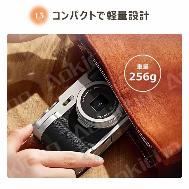 デジタルカメラ 4K 5K進化版 4800万画素 WIFI対応 カメラ デジカメ 2.8インチ IPS大画面 小型 軽量 スクリーン 自撮りカメラ 16倍ズーム 6軸手振れ補正_18