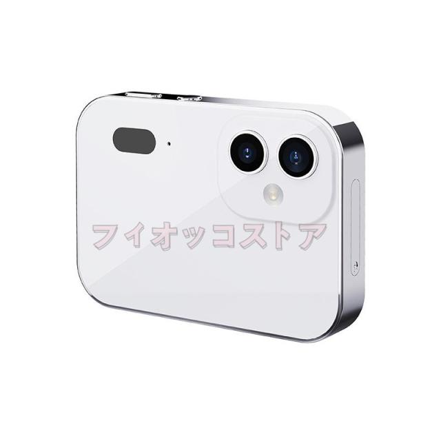 【大特価】デジタルカメラ 4K カメラ 6400万画素 スリーショット 広角レンズ 望遠レンズ オートフォーカス 3inch タッチスクリーン 音楽再生 MP3 MP4 録音 新品_1