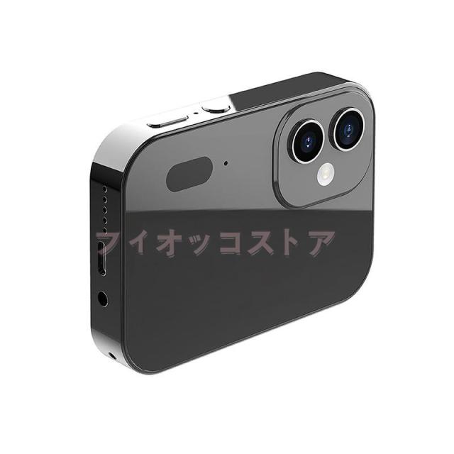 【大特価】デジタルカメラ 4K カメラ 6400万画素 スリーショット 広角レンズ 望遠レンズ オートフォーカス 3inch タッチスクリーン 音楽再生 MP3 MP4 録音 新品_2