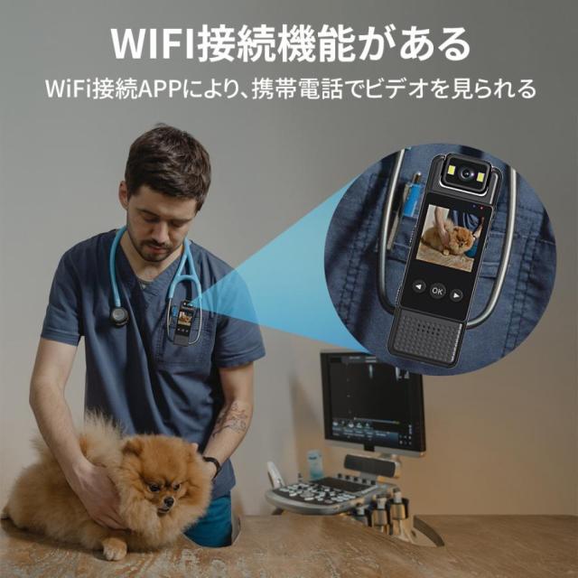 アクションカメラ 4K 高画質 小型カメラ デジカメWiFi 接続可能 Vlog 180度回転レンズ 軽量 動画撮影 自転車 バイク 車載用 新品_6