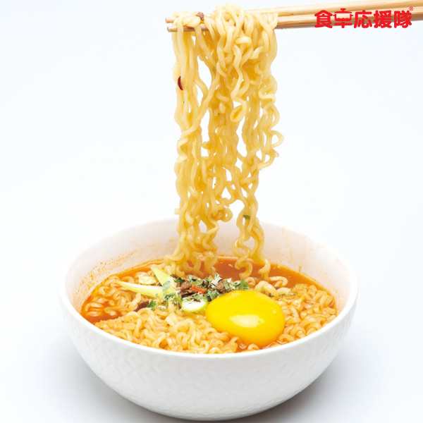 農心　PAY　の通販はau　食卓応援隊　韓国　インスタント　au　ユッケジャンラーメン　ラーメン　PAY　86g　マーケット　マーケット－通販サイト