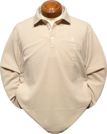 マンシングウェアー 長袖ポロシャツ メンズ MGMUJB08 サンスクリーン クーリング効果 遮熱 吸汗速乾 長袖シャツ 定番商品 LL/3Lのサムネイル