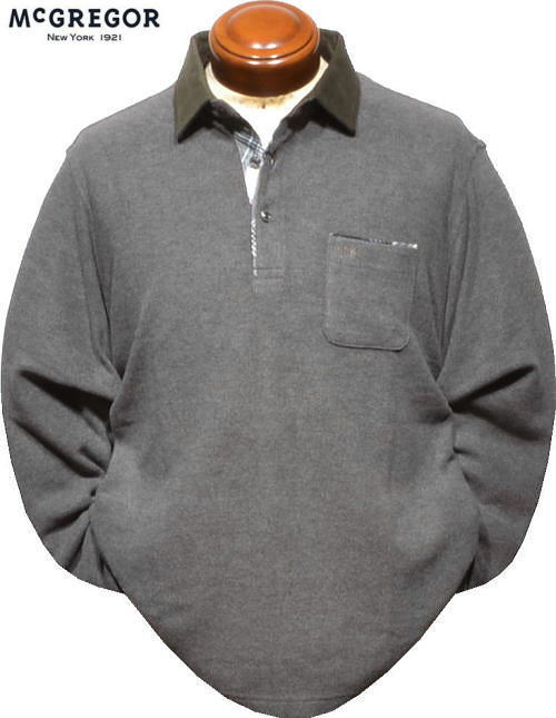 【セール】 マクレガー 長袖ポロシャツ メンズ 111613609 保温 起毛 長袖シャツ XLの通販は 10,672円