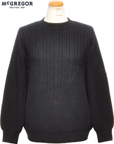 【セール】 マクレガー セーター レディース 311733601 手洗い可 クルーネックセーター ニット Lの通販は