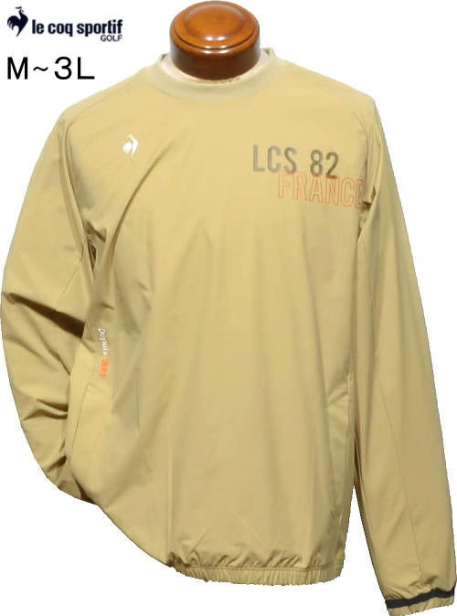ルコックゴルフ プルオーバーブルゾン メンズ LG4FWB01M 家庭洗濯可 撥水 防風 ストレッチ ブルゾン ウインドブレーカー ジャンバー ジャケット 2024年秋冬新作 L/LL/3Lの通販は