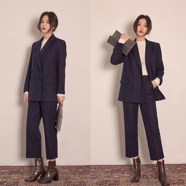 韓国 ファッション レディース セットアップ パンツスーツ ワイドパンツ 2点セット 上下 ジャケット セットアップ ツーピース レディースの通販はau Pay マーケット Rightsight ライトサイト