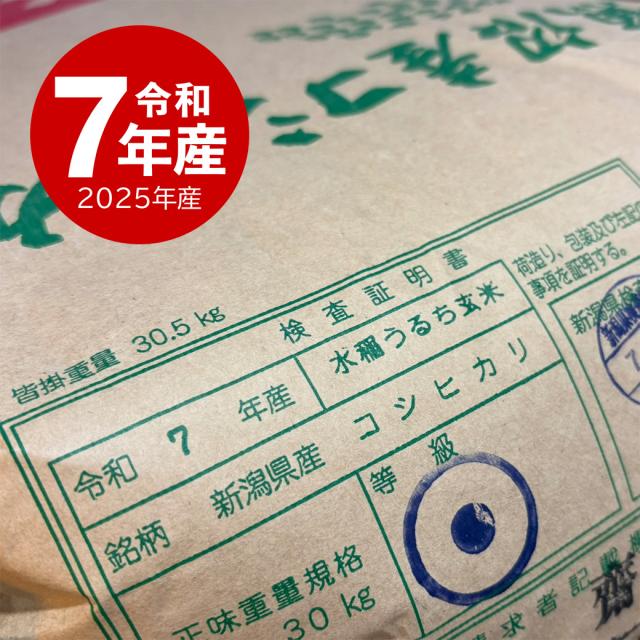 越後の稲穂屋 極上魚沼産コシヒカリ 5kg 令和7年産 お米 5キロ 沖縄別途送料_15