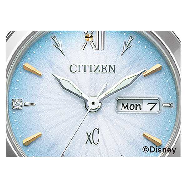 EW3221-51L CITIZEN (シチズン時計) シチズン ディズニー コレクション 『アナと雪の女王』 エルサ 限定モデル xC クロスシー  エコ・ドラ｜au PAY マーケット