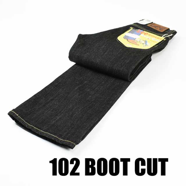 Lee リー 102 BOOTCUT ブーツカット ブラックデニム Lee RIDERS