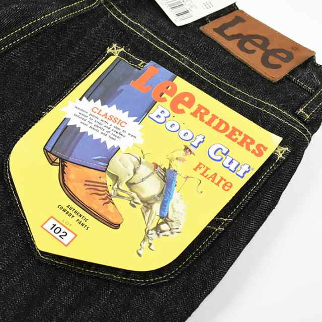 Lee リー 102 BOOTCUT ブーツカット ブラックデニム Lee RIDERS