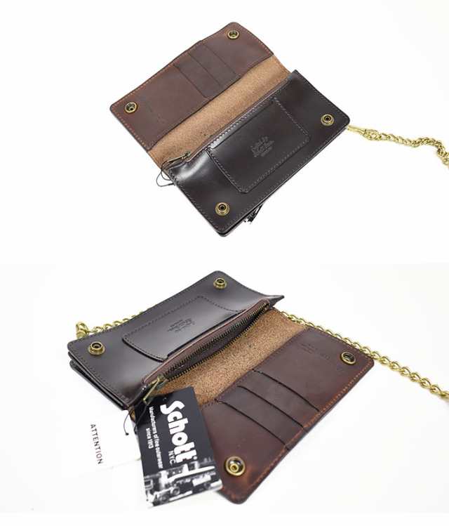 Schott ショット PERFECT WALLET パーフェクト ウォレット チェーン付