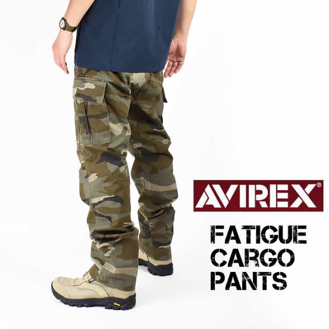 AVIREX アビレックス BASIC FATIGUE CARGO PANTS ファティーグ カーゴパンツ ミリタリーパンツ メンズ 6126129の通販はau  PAY マーケット - JEANS-SANSHIN