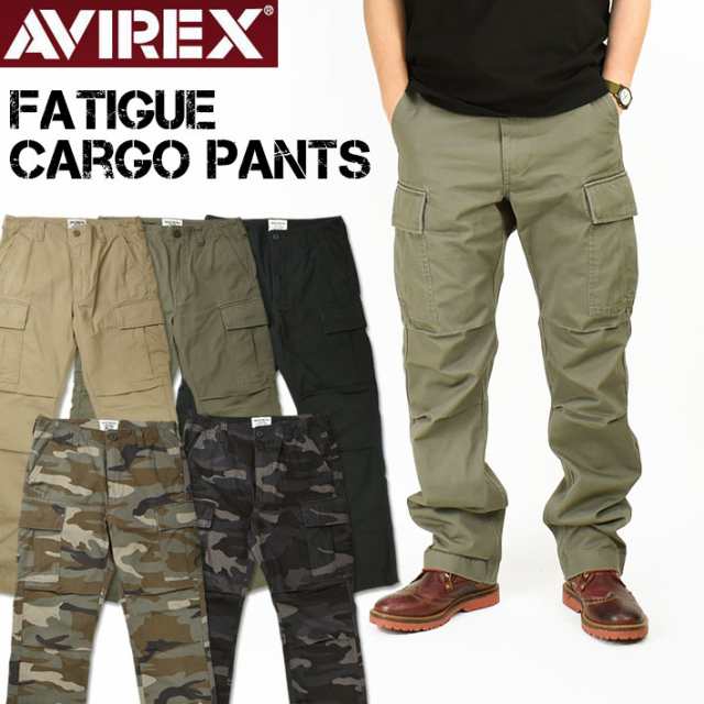 AVIREX アビレックス BASIC FATIGUE CARGO PANTS ファティーグ カーゴパンツ ミリタリーパンツ メンズ 6126129の通販はau  PAY マーケット - JEANS-SANSHIN