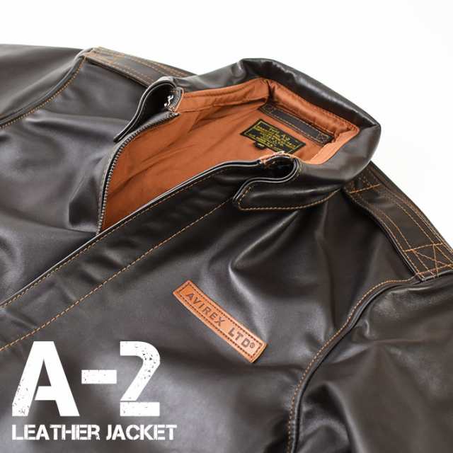 AVIREX アビレックス A-2 レザージャケット HORSE LEATHER A2 革ジャン