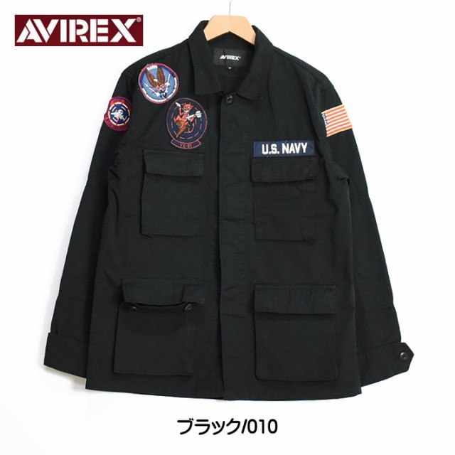 AVIREX アビレックス コットン リップストップ BDU ジャケット VX-31