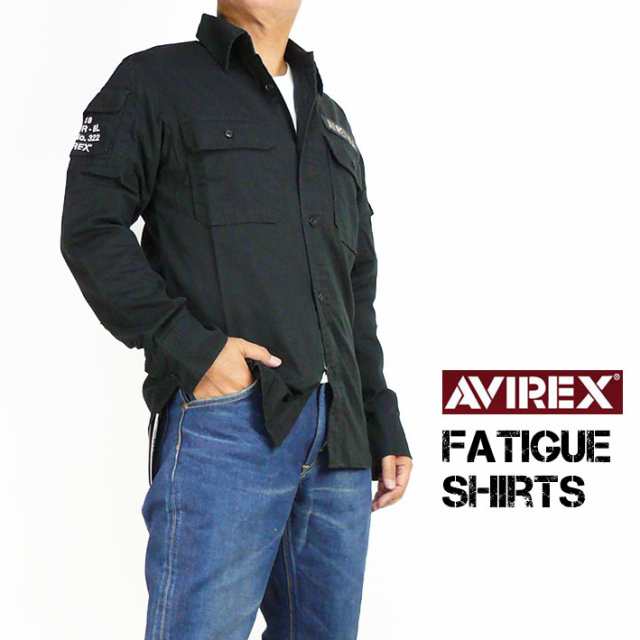 AVIREX アビレックス ファティーグ シャツ FATIGUE SHIRTS ミリタリー