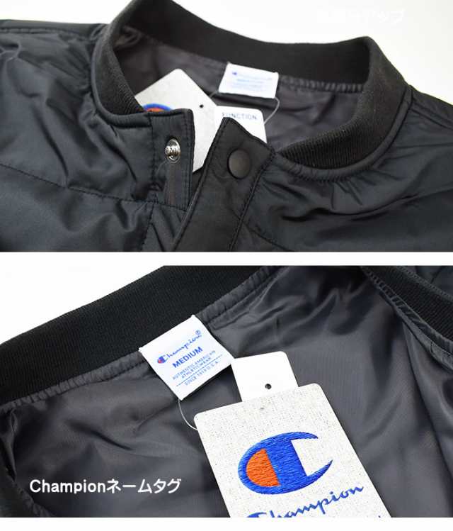 Champion チャンピオン スナップジャケット キルティングジャケット