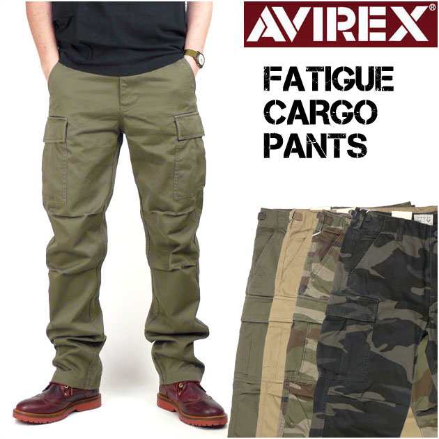 Avirex アビレックス Fatigue Cargo Pants ファティーグ カーゴパンツ ミリタリーパンツ メンズ の通販はau Pay マーケット Jeans Sanshin