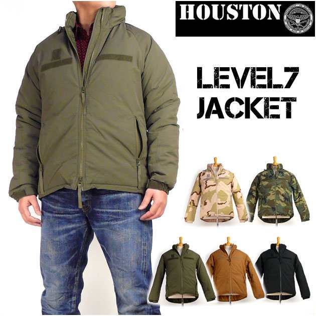 HOUSTON ヒューストン メンズ ミリタリージャケット LEVEL7 JACKET ...