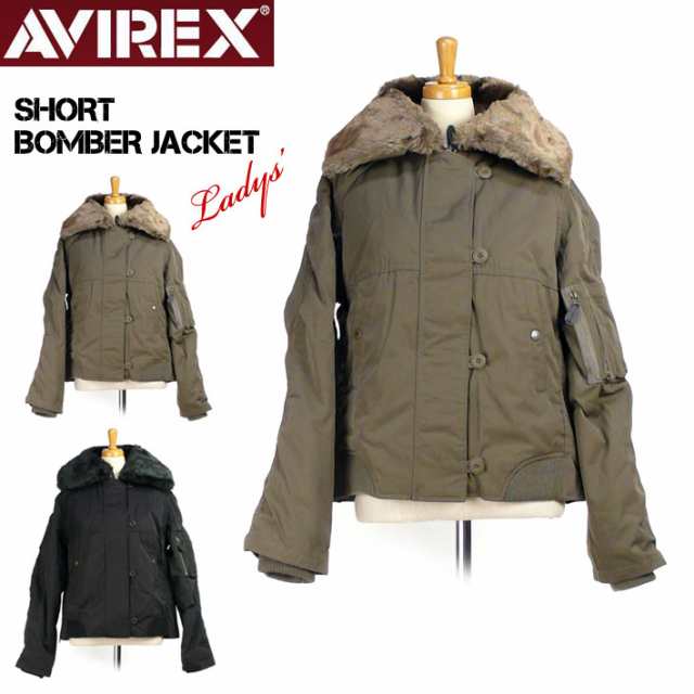 セール Avirex アビレックス ショート ボマー ジャケット レディース ミリタリージャケット638の通販はau Pay マーケット Jeans Sanshin