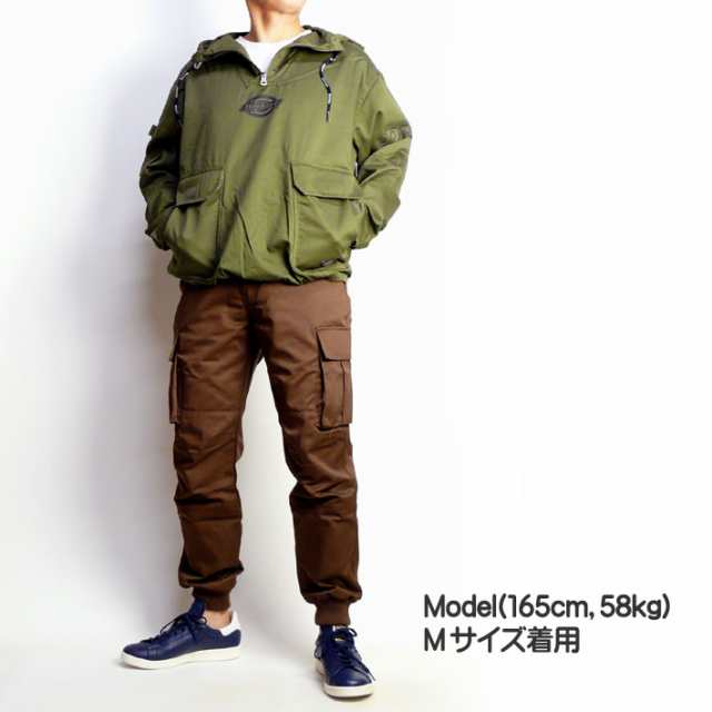 セール！ DICKIES ディッキーズ HEAVY COTTON TWILL PULLOVER JACKET プルオーバー パーカー アノラック  メンズ アウター DK006839｜au PAY マーケット