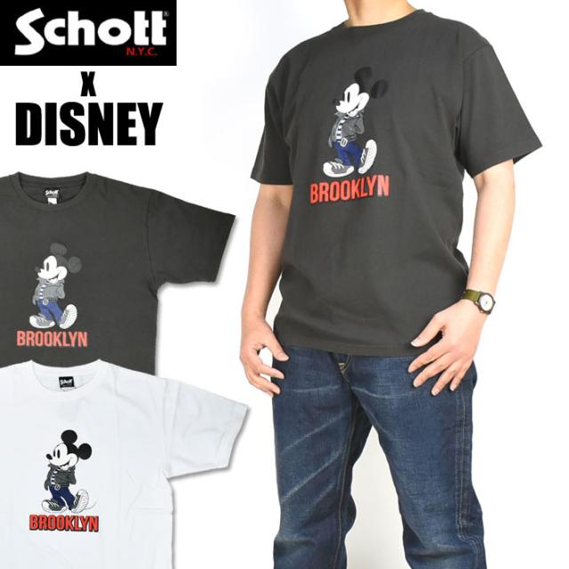 セール Schott X Disney ショット X ディズニー 半袖tシャツ Brooklyn ミッキーマウス Tシャツ メンズ の通販はau Pay マーケット Jeans Sanshin