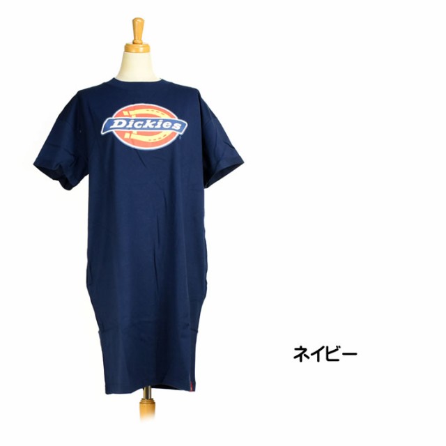 セール Dickies ディッキーズ レディース ロゴプリント ルーズフィットワンピース ロングtシャツ 半袖ワンピース Dkの通販はau Pay マーケット Jeans Sanshin