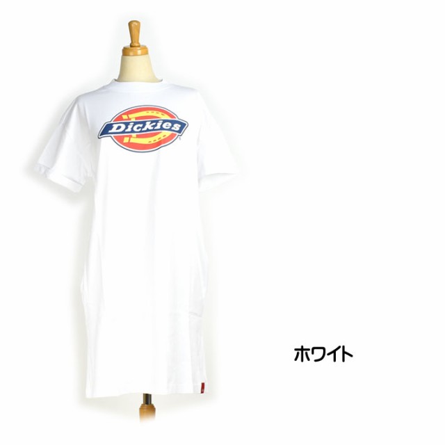 セール Dickies ディッキーズ レディース ロゴプリント ルーズフィットワンピース ロングtシャツ 半袖ワンピース Dkの通販はau Pay マーケット Jeans Sanshin