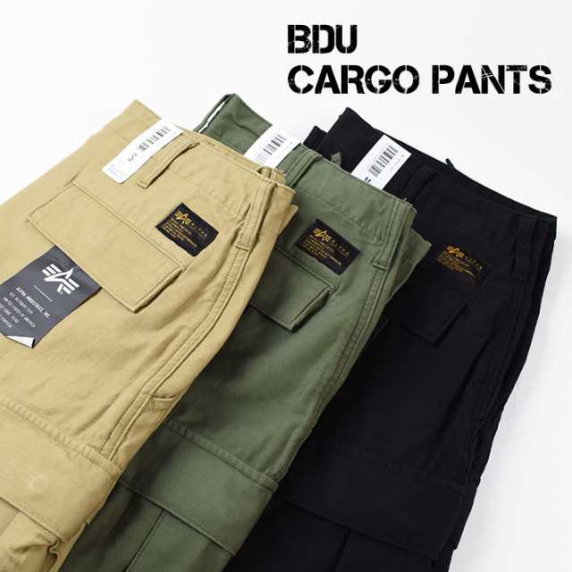 ALPHA アルファ BDU カーゴパンツ B.D.U. CARGO PANTS メンズ ...