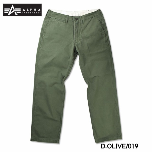 ALPHA アルファ オフィサーズ チノパンツ OFFICERS CHINO PANTS メンズ