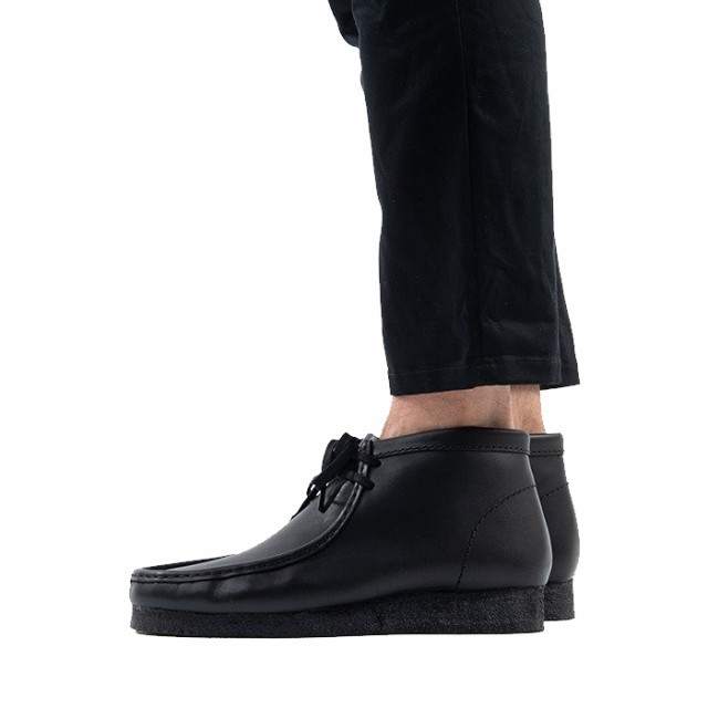 2022年秋冬入荷分】 クラークス ワラビー ブーツ Clarks ORIGINALS WALLABEE BOOT Black Leather メンズ  カジュアル シューズ モカシンの通販はau PAY マーケット - Y's CHOICE