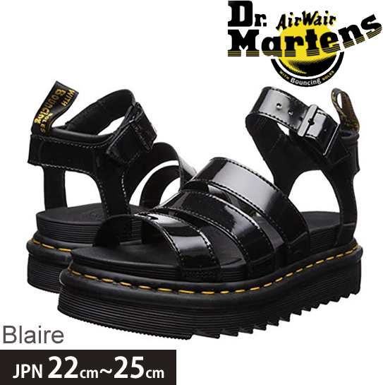 ドクターマーチン レディース サンダル ブレア エナメル Dr.Martens