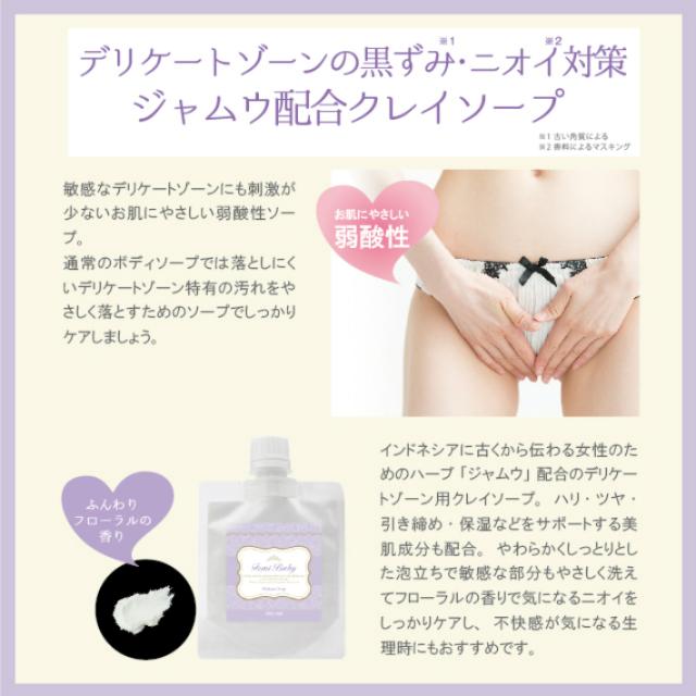 普通郵便送料無料 Femibaby デリケートソープ 80g デリケートゾーン ソープ 黒ずみ 臭い 対策 陰部 女性 フェミベビーの通販はau Pay マーケット リラの女王様