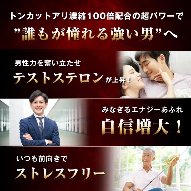 EDips テストステロン トンカットアリ 100倍濃縮 活力サプリ 【1日1粒】 国産 30日分 エディップス_2