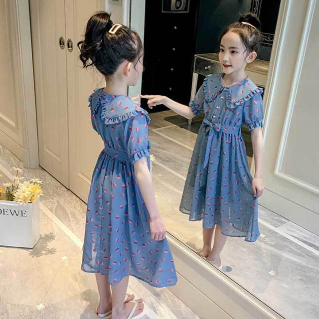 子供服 ワンピース キッズ 女の子 夏 半袖 ワンピース 子供ドレス 女児 